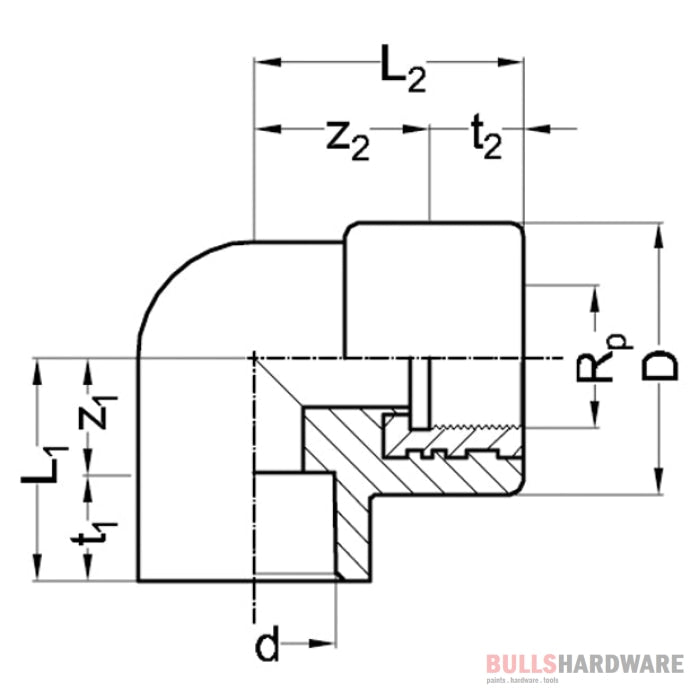 Wefatherm Ppr F Elbow