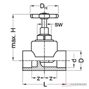 Wefatherm Ppr Stop Valve / Gate